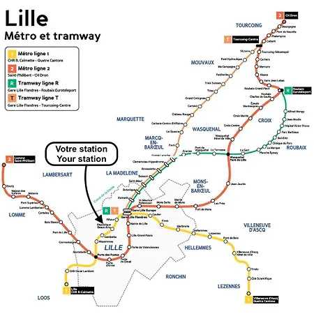 Character 2-bedroom In The Center * Lille